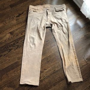 Diesel Mixed wash Khaki jeans